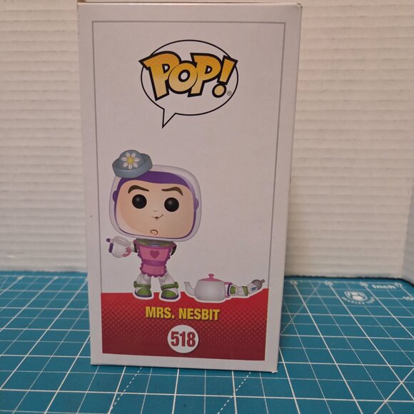 Funko POP Disney Pixar Toy Story Mrs Nesbit Buzz Lightyear 518 Vinyl Figure - Picture 4 of 6